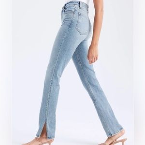 Abercrombie & Fitch Blue Straight Leg Jeans